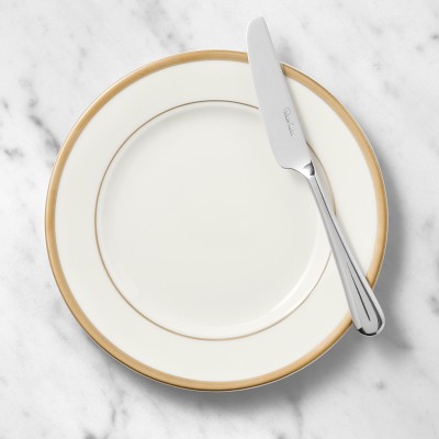 Pickard Signature Monogram Dinnerware Set - Gold | Williams Sonoma