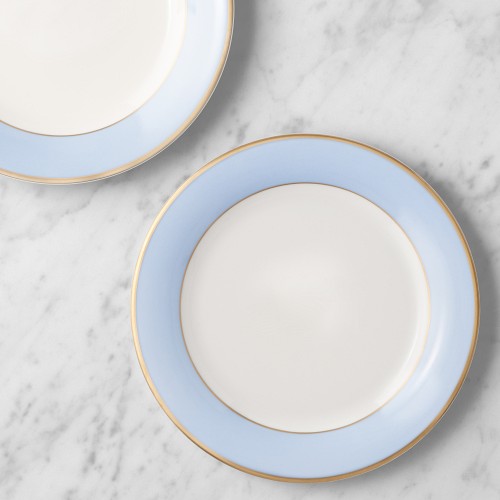 Pickard Color Sheen Salad Plate, Gold, No Monogram