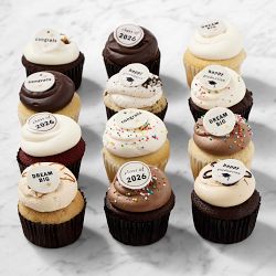 Georgetown Cupcake Graduation Cupcakes, Set of 12