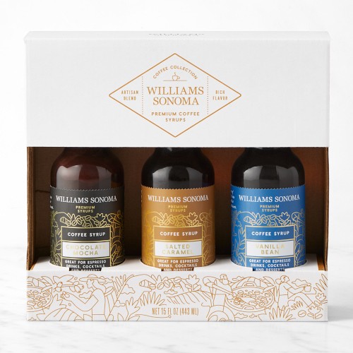 Williams Sonoma Coffee Syrup Gift Set