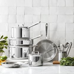 All-Clad D5® Stainless-Steel 7-Piece Cookware Set