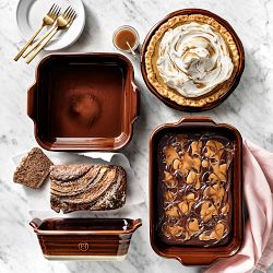 Emile Henry French Ceramic Potter Rectangular Baker