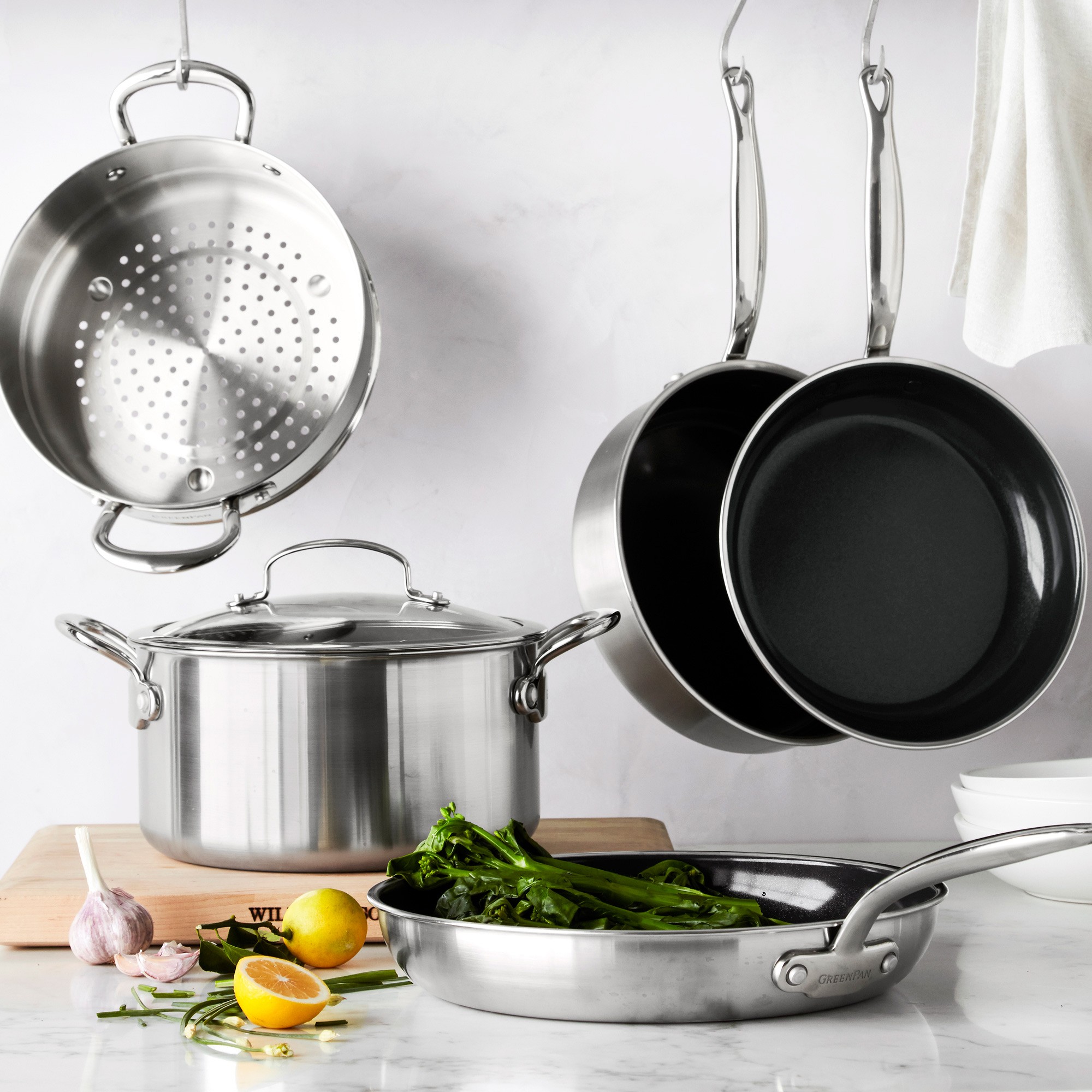 GreenPan Premiere Stainless Steel Cookware