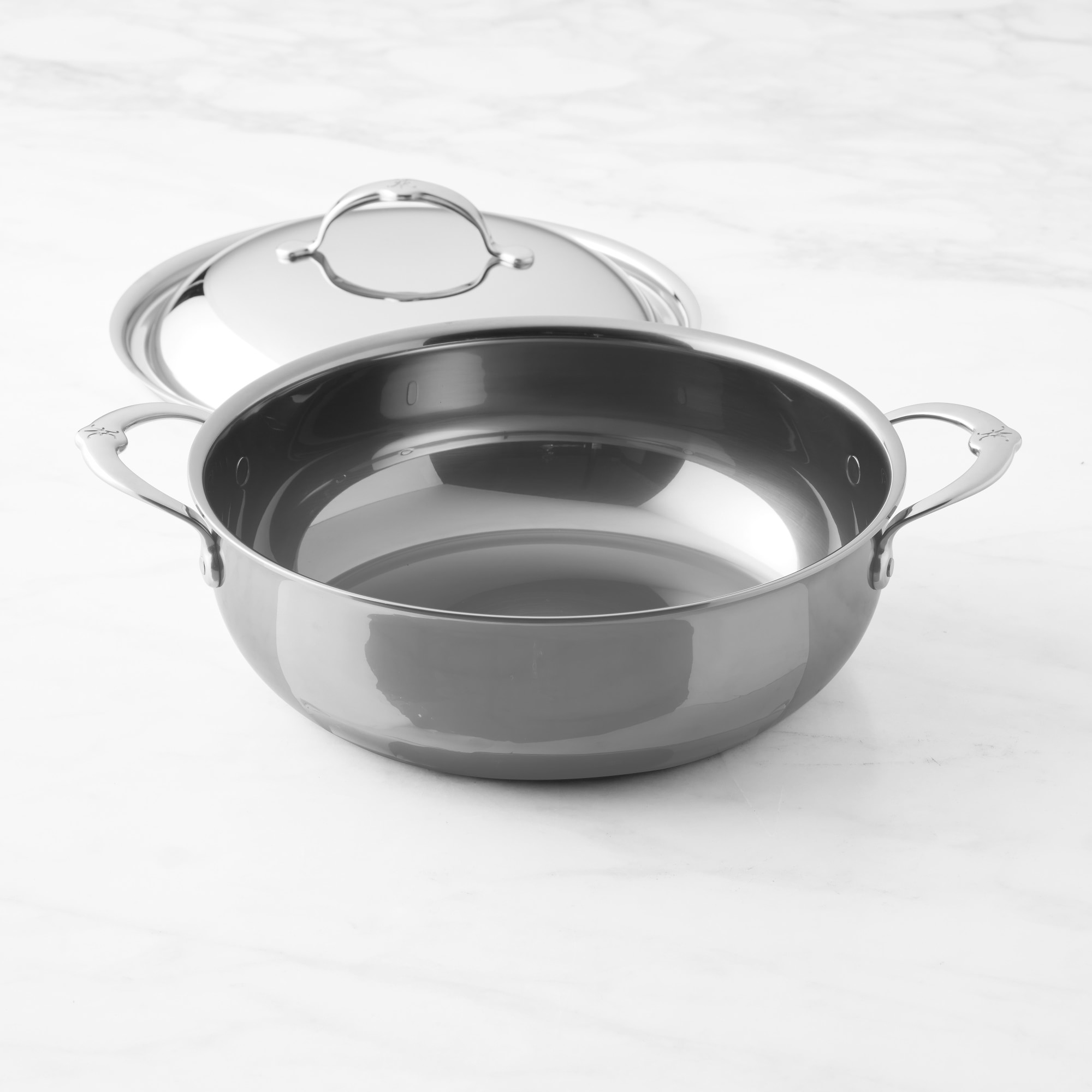 Hestan NanoBond Titanium Stainless-Steel Dutch Oven with Lid, 5-Qt Sansujyuku sansujyuku.com