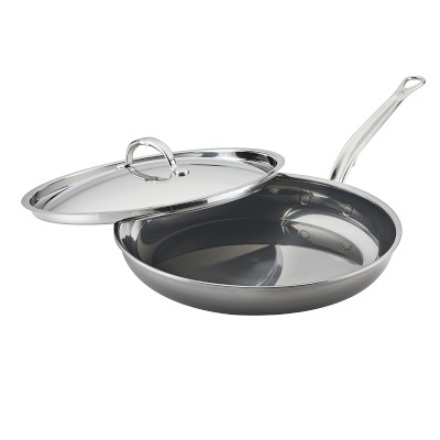 Hestan NanoBond Titanium Stainless-Steel Skillet Fry Pan with Lid Simolary simolary.com 15