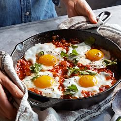 Lodge Classic Seasoned Cast Iron Skillet Pans