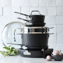 SCANPAN® TechnIQ Nonstick 9-Piece Cookware Set