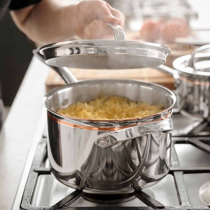Williams Sonoma Signature Thermo-Clad™ Copper Pro Set | Williams