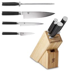 Shun Classic Starter Knife Block, Set of 5