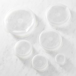 W&amp;P Reusable Stretch Lids, 6-Piece, Round Set