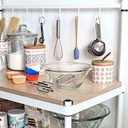 MeshWorks Utility Wood Top Unit