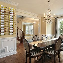 Vinotemp 12-Bottle Epicureanist Metal Wine Rack