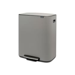 Brabantia Bo Step On Trash Can, 16 Gallon 