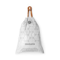 Brabantia PerfectFit Trash Bags, Code X,2.6-3.2 Gallon (10-12L), 200-Count