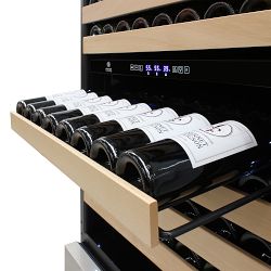 Vinotemp Triple Zone 30" Wine Cooler &amp; Drawer Refrigerator