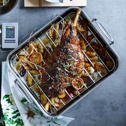 Pure Bred Bone-In Leg of Lamb, 9-11-lbs