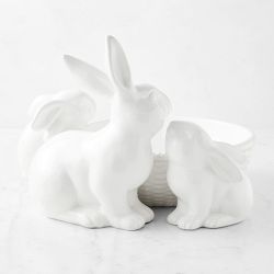 Sculptural Bunny Family Bowl