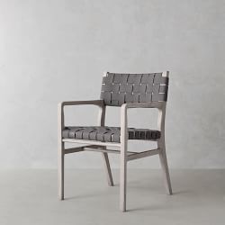 Stratton Dining Armchair, Grey/Silverstone