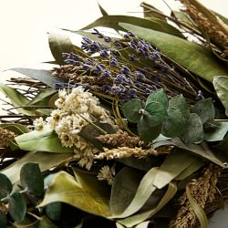 Sweet Lavender Live Wreath, 20"