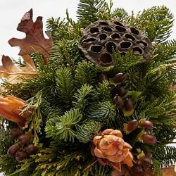 Thanksgiving Botanical Cornucopia Live Centerpiece