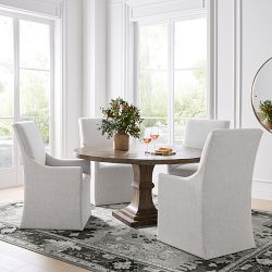 Belvedere Fully Upholstered Dining Armchair