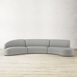 Capri 3-Piece Bumper Sectional (169")