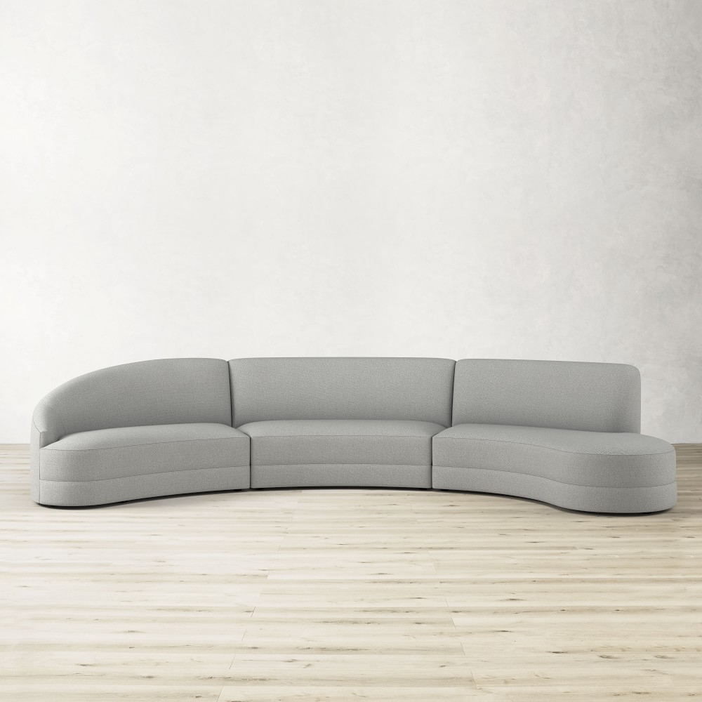 Capri 3-Piece Bumper Sectional (169") by Williams Sonoma Home