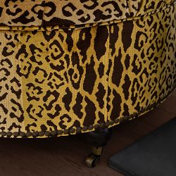 Soho Tufted Round Storage Ottoman (36")