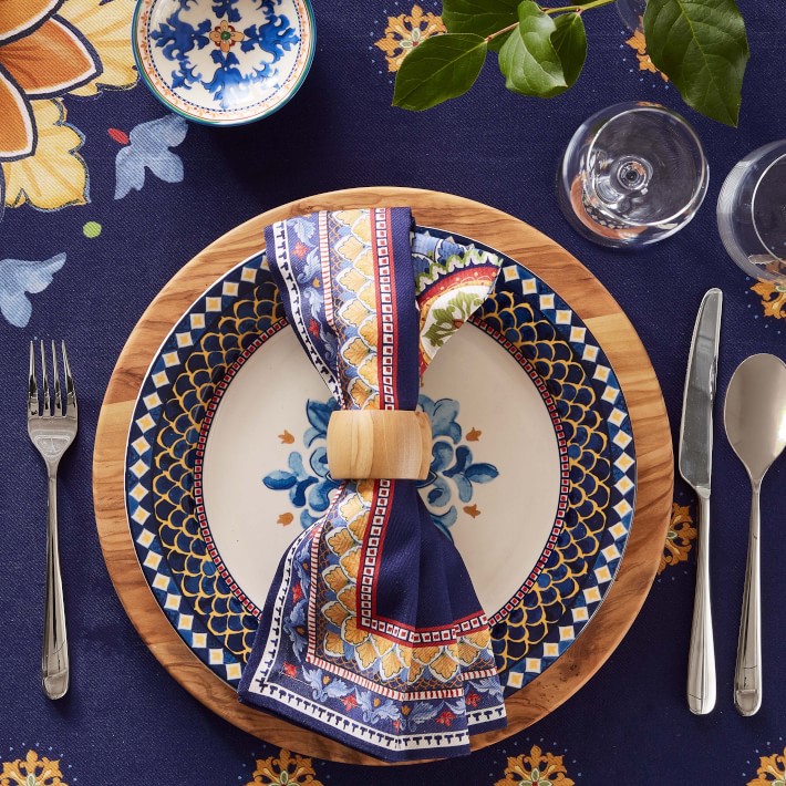 Milazzo Sicily Cloth Napkins - Set of 4 | Williams Sonoma