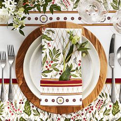 Noel Floral Napkins, Set of 4