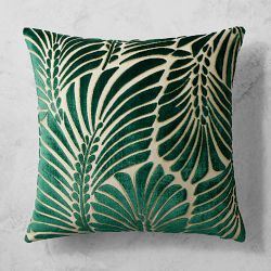 Scalamandré Plumes Velvet Pillow Cover