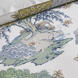 Scalamandré x Williams Sonoma Home Sea Of Trees Duvet Cover &amp; Shams