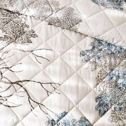 Grisaille Landscape Quilt &amp; Shams