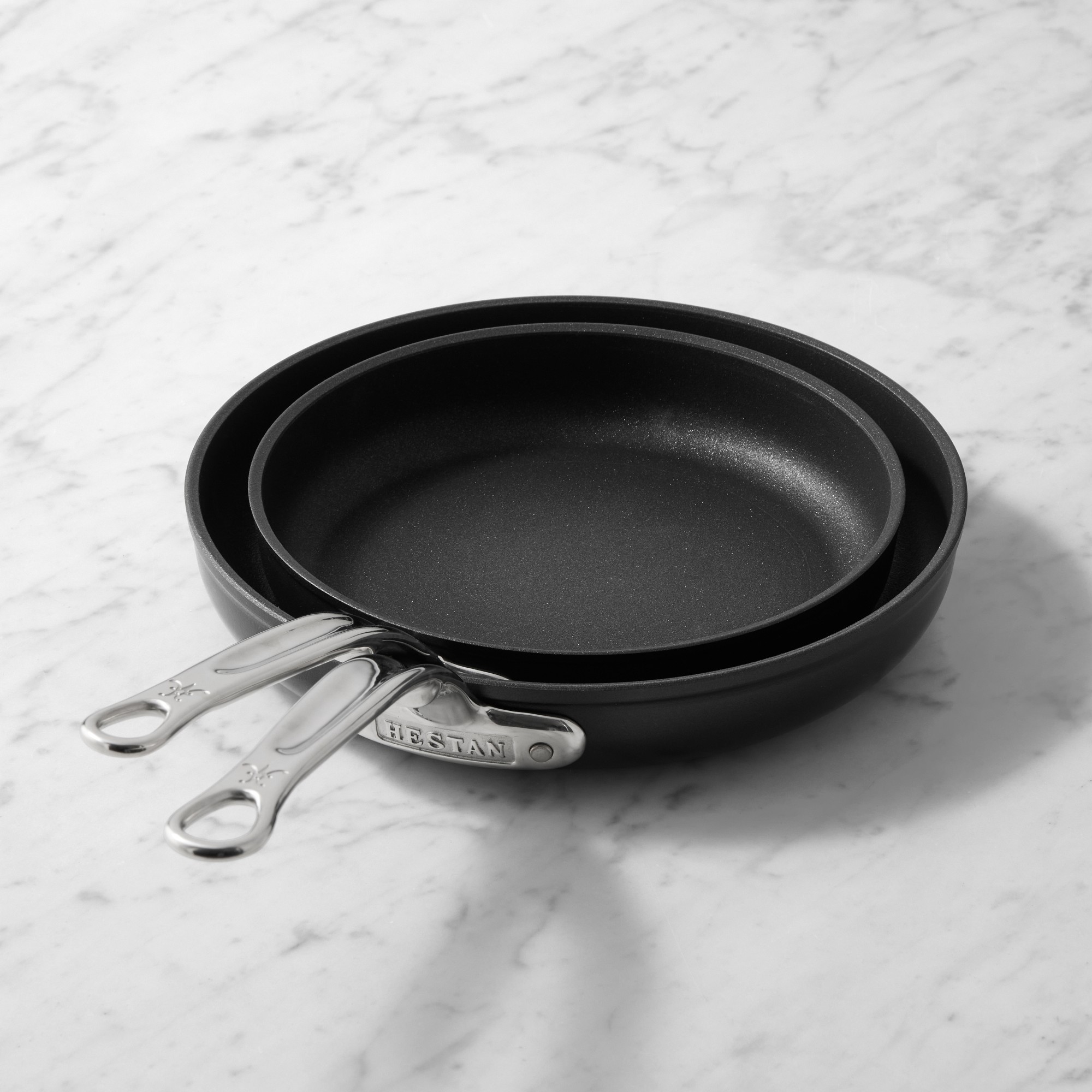 Hestan TITUM Fusion Nonstick 2-Piece Skillet Set Simolary simolary.com