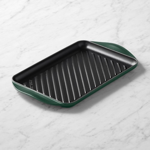 Le Creuset Signature Enameled Cast Iron Skinny Grill, Foret