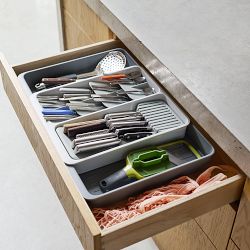 Joseph Joseph DrawerStore™ Expanding Tiered Cutlery, Utensil, Gaget and Knife Organizer