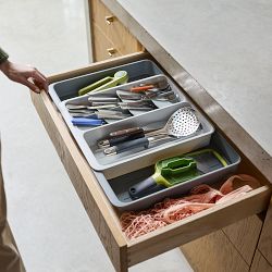 Joseph Joseph DrawerStore™ Expanding Tiered Cutlery, Utensil and Gadget Organizer