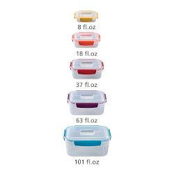 Joseph Joseph Nest Lock 20-piece Food Storage Container Set, BPA-free