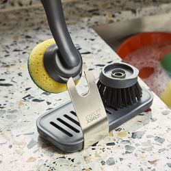 Joseph Joseph SinkTech Dish Brush &amp; Sponge Set with Storage Stand