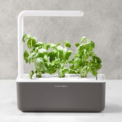 Click &amp; Grow Smart Garden System, 3 Pod, Grey