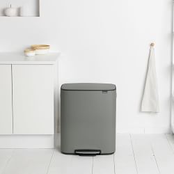 Brabantia Bo Step On Trash Can, 16 Gallon 