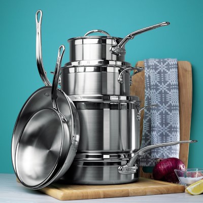 Hestan ProBond Forged Professional Clad Stainless-Steel Stockpot, 8-Qt. Simolary simolary.com 11