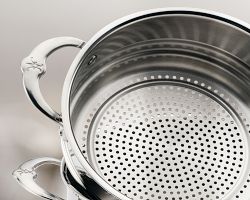 Hestan ProBond Luxe Professional Clad Stainless-Steel Soup Pot &amp; Steamer Set, 3-Qt.