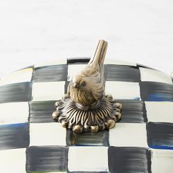 MacKenzie-Childs Saute Pan, Courtly Check, 3-Qt.