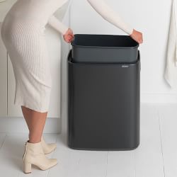 Brabantia Bo Touch Top Can, 16 Gallons