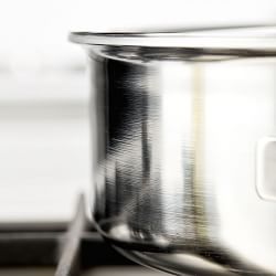 Demeyere Industry Stainless-Steel Deep Saute Pan, 4-Qt.