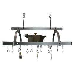 Enclume Grande Cuisine Rectangular Ceiling Pot Rack