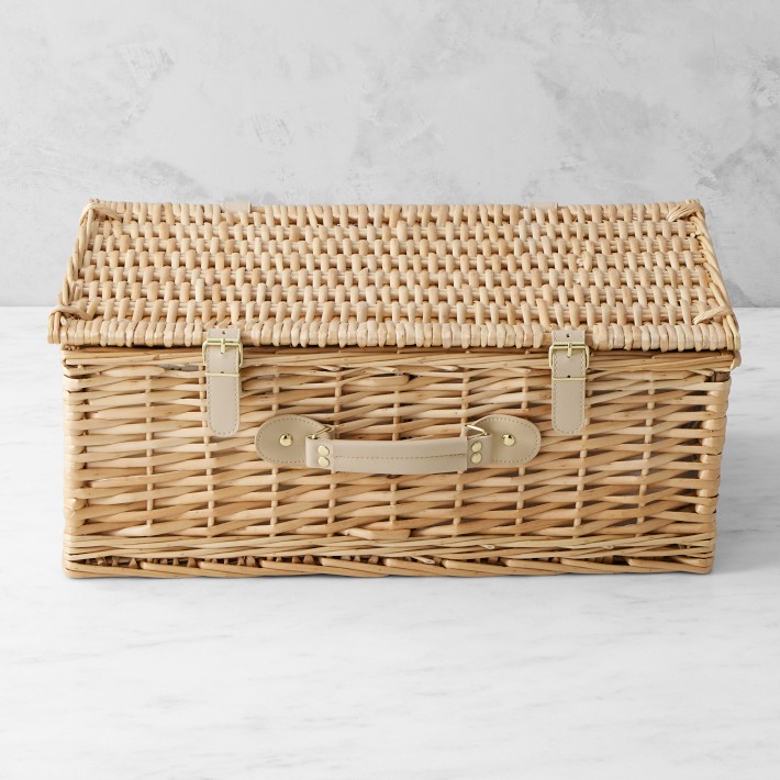 Famille Rose Picnic Basket for 4 | Williams Sonoma