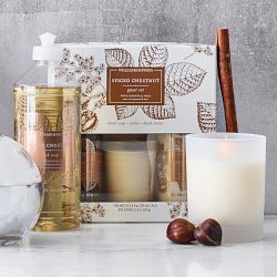 Williams Sonoma Spiced Chestnut Guest Set