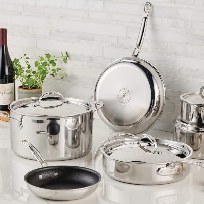 Hestan ProBond Luxe Professional Clad Stainless-Steel TITUM Nonstick Skillet, Set of 2 Simolary simolary.com 18